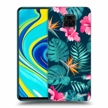 Etui na Xiaomi Redmi Note 9S - Pink Monstera