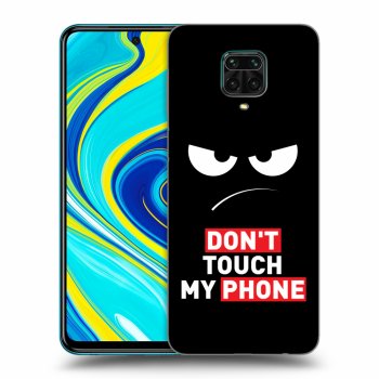 Etui na Xiaomi Redmi Note 9S - Angry Eyes - Transparent