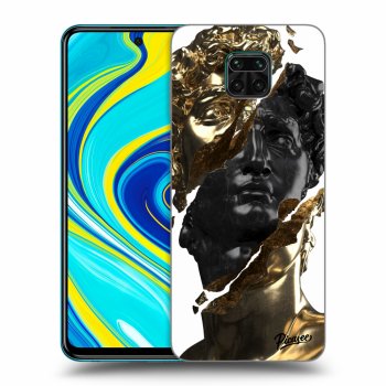 Etui na Xiaomi Redmi Note 9S - Gold - Black