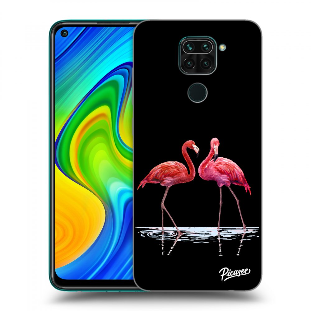 Picasee ULTIMATE CASE pro Xiaomi Redmi Note 9 - Flamingos couple