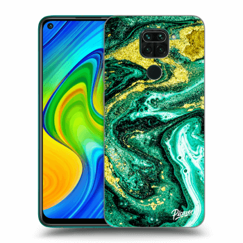 Etui na Xiaomi Redmi Note 9 - Green Gold