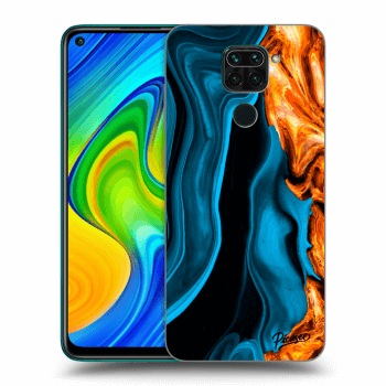 Etui na Xiaomi Redmi Note 9 - Gold blue