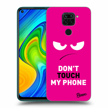 Picasee ULTIMATE CASE pro Xiaomi Redmi Note 9 - Angry Eyes - Pink