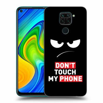 Etui na Xiaomi Redmi Note 9 - Angry Eyes - Transparent