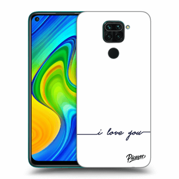 Etui na Xiaomi Redmi Note 9 - I love you