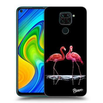 Etui na Xiaomi Redmi Note 9 - Flamingos couple