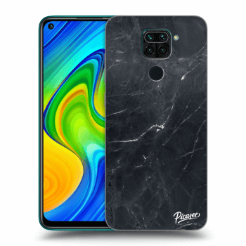 Etui na Xiaomi Redmi Note 9 - Black marble