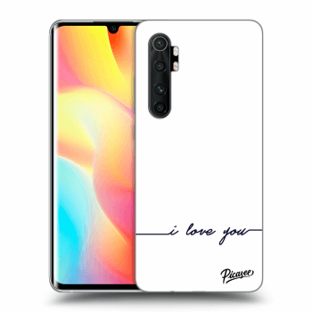 Picasee ULTIMATE CASE pro Xiaomi Mi Note 10 Lite - I love you