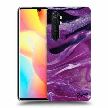 Etui na Xiaomi Mi Note 10 Lite - Purple glitter