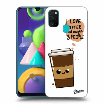 Etui na Samsung Galaxy M21 M215F - Cute coffee