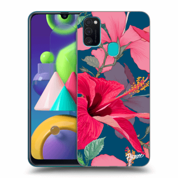 Etui na Samsung Galaxy M21 M215F - Hibiscus