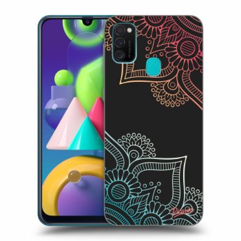 Etui na Samsung Galaxy M21 M215F - Flowers pattern