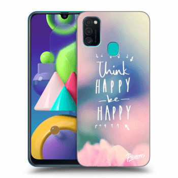 Etui na Samsung Galaxy M21 M215F - Think happy be happy