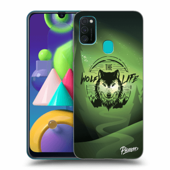 Etui na Samsung Galaxy M21 M215F - Wolf life