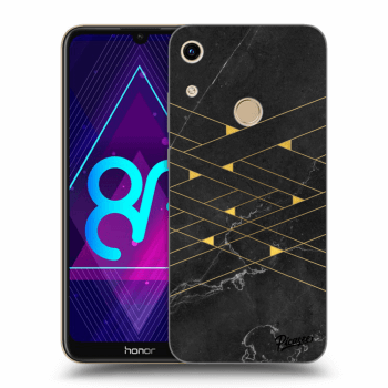 Etui na Honor 8A - Gold Minimal