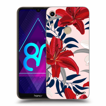 Etui na Honor 8A - Red Lily