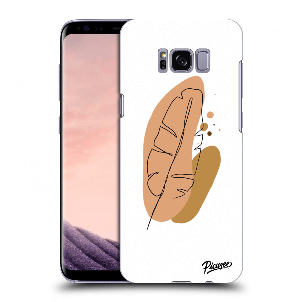 Picasee ULTIMATE CASE pro Samsung Galaxy S8 G950F - Feather brown