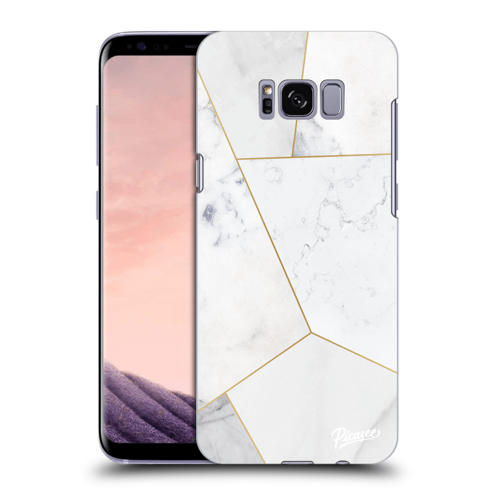 Picasee ULTIMATE CASE pro Samsung Galaxy S8 G950F - White tile