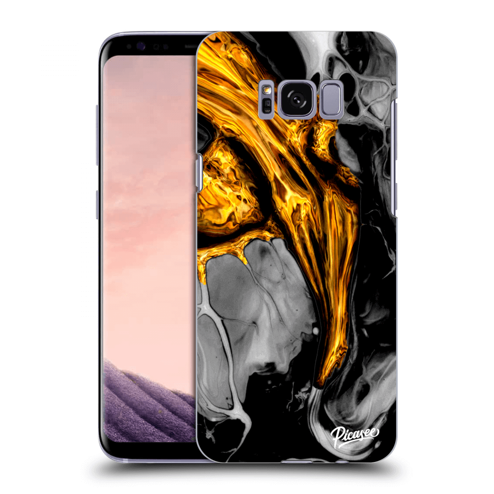 Picasee ULTIMATE CASE pro Samsung Galaxy S8 G950F - Black Gold