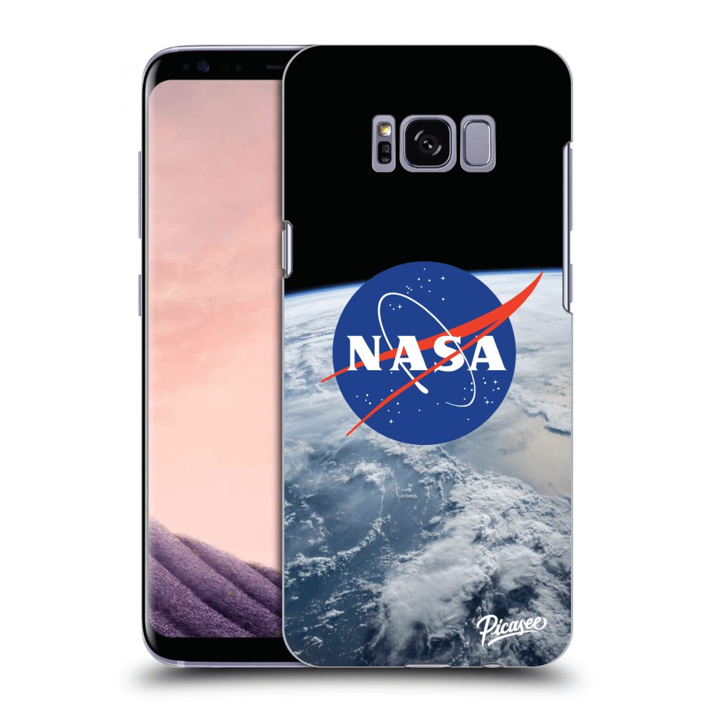 Picasee silikonowe przeźroczyste etui na Samsung Galaxy S8 G950F - Nasa Earth