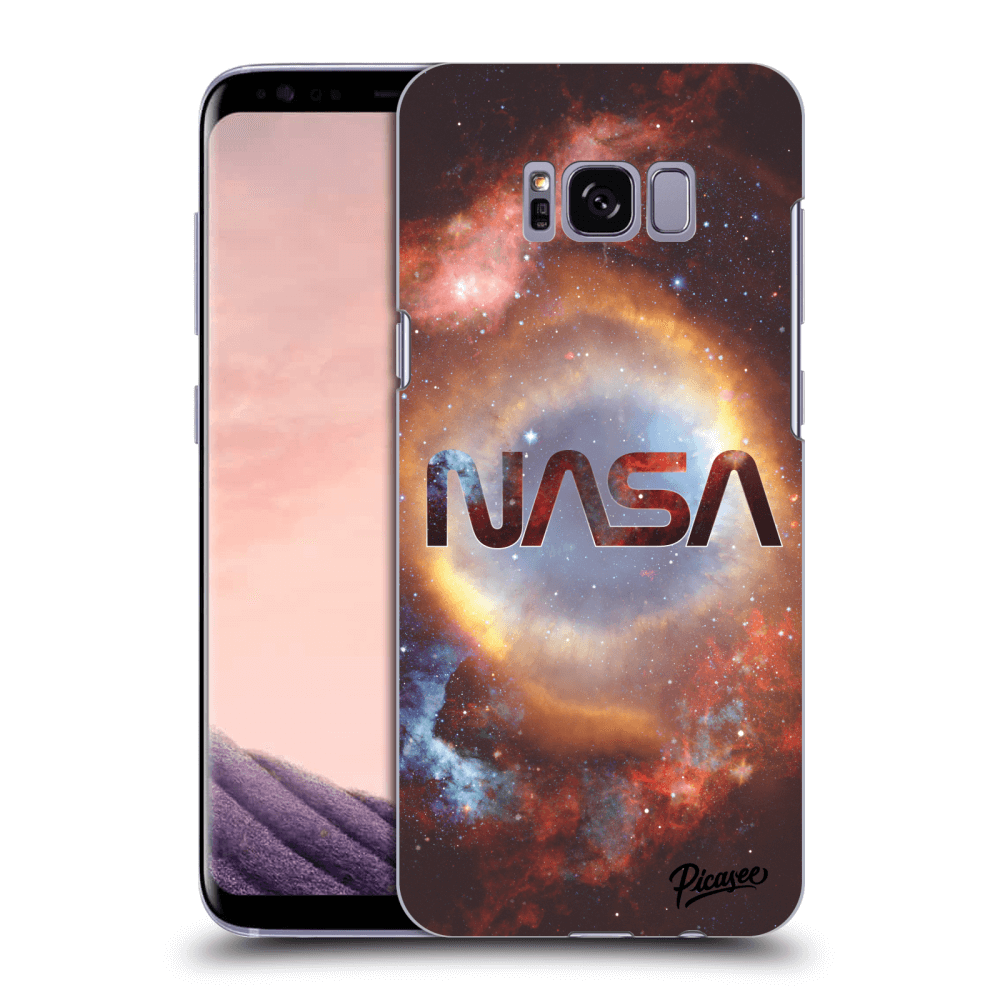 Picasee silikonowe przeźroczyste etui na Samsung Galaxy S8 G950F - Nebula