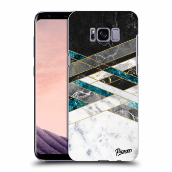 Picasee ULTIMATE CASE pro Samsung Galaxy S8 G950F - Black & White geometry