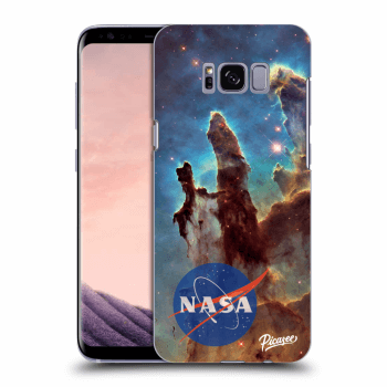 Picasee silikonowe czarne etui na Samsung Galaxy S8 G950F - Eagle Nebula