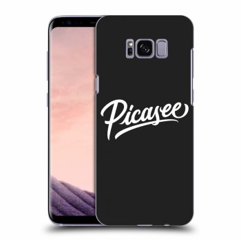 Picasee silikonowe czarne etui na Samsung Galaxy S8 G950F - Picasee - White