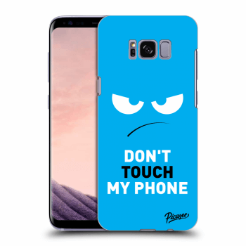 Etui na Samsung Galaxy S8 G950F - Angry Eyes - Blue