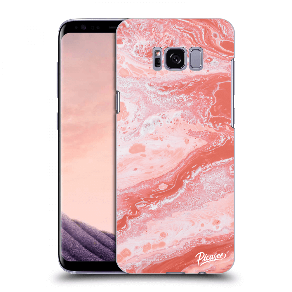 Picasee ULTIMATE CASE pro Samsung Galaxy S8 G950F - Red liquid