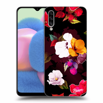 Etui na Samsung Galaxy A30s A307F - Flowers and Berries