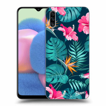 Etui na Samsung Galaxy A30s A307F - Pink Monstera