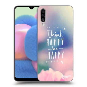Etui na Samsung Galaxy A30s A307F - Think happy be happy