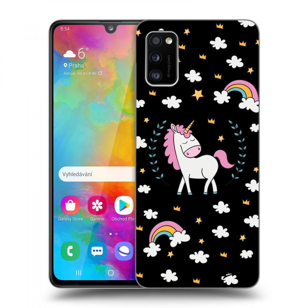 Picasee ULTIMATE CASE pro Samsung Galaxy A41 A415F - Unicorn star heaven