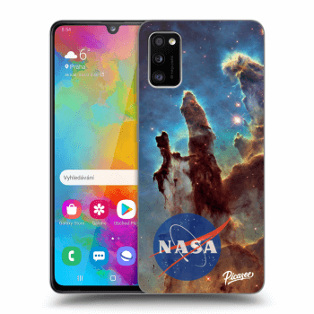 Picasee silikonowe przeźroczyste etui na Samsung Galaxy A41 A415F - Eagle Nebula