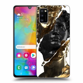 Etui na Samsung Galaxy A41 A415F - Gold - Black