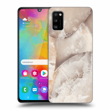 Etui na Samsung Galaxy A41 A415F - Cream marble