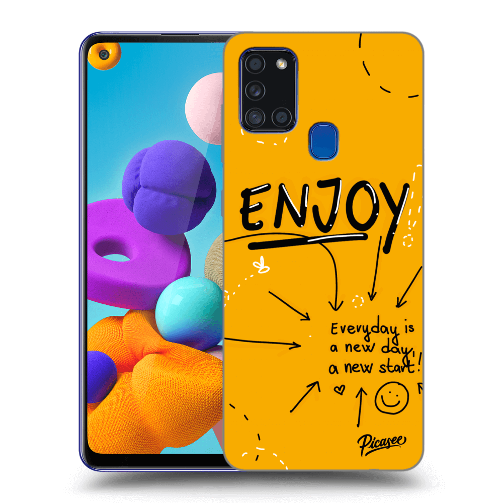 Picasee ULTIMATE CASE pro Samsung Galaxy A21s - Enjoy