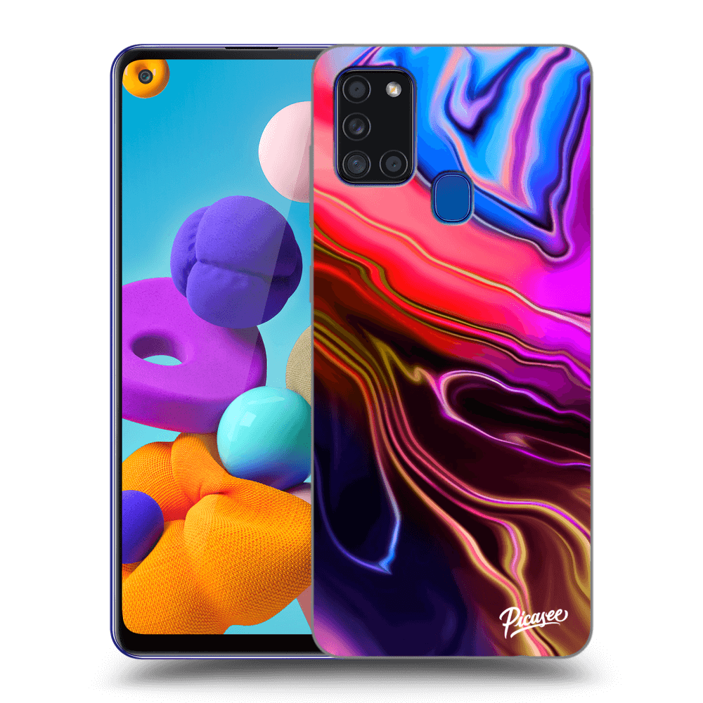 Picasee ULTIMATE CASE pro Samsung Galaxy A21s - Electric