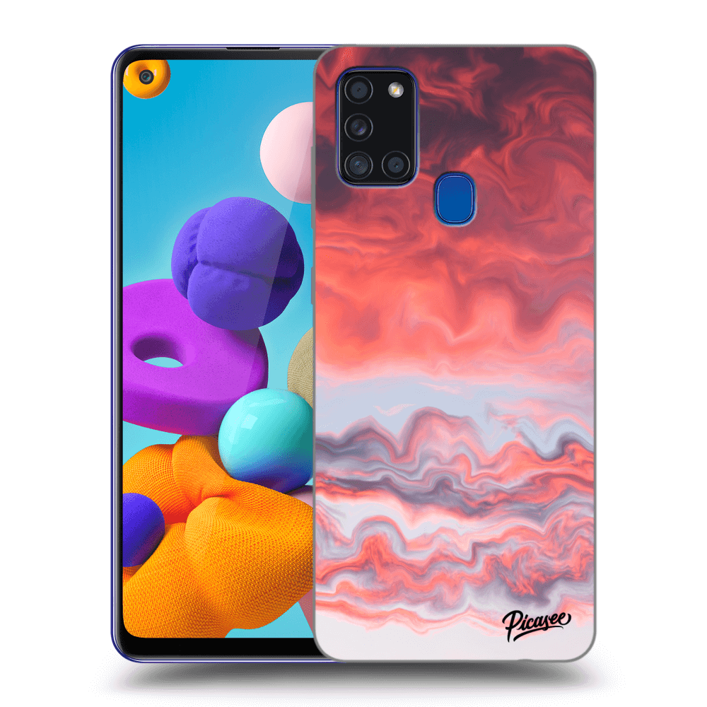 Picasee ULTIMATE CASE pro Samsung Galaxy A21s - Sunset