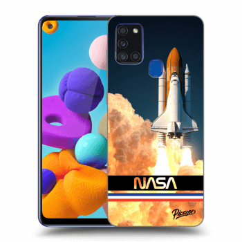 Picasee ULTIMATE CASE pro Samsung Galaxy A21s - Space Shuttle
