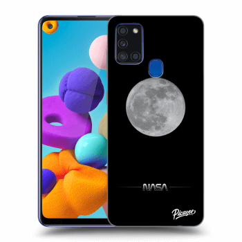 Picasee ULTIMATE CASE pro Samsung Galaxy A21s - Moon Minimal