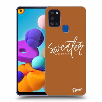 Picasee ULTIMATE CASE pro Samsung Galaxy A21s - Sweater weather