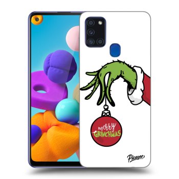 Picasee ULTIMATE CASE pro Samsung Galaxy A21s - Grinch