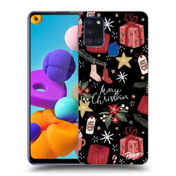 Etui na Samsung Galaxy A21s - Christmas