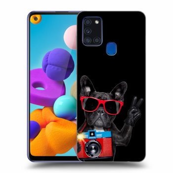 Etui na Samsung Galaxy A21s - French Bulldog