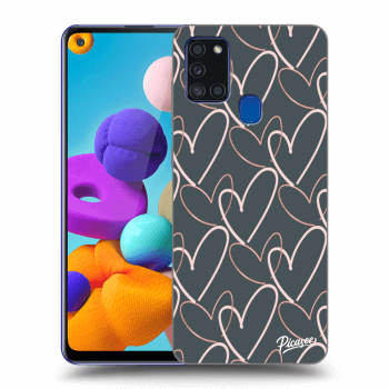 Picasee ULTIMATE CASE pro Samsung Galaxy A21s - Lots of love