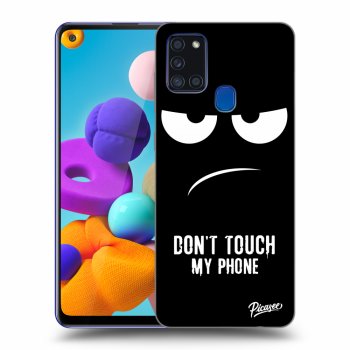 Etui na Samsung Galaxy A21s - Don't Touch My Phone