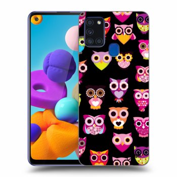 Picasee ULTIMATE CASE pro Samsung Galaxy A21s - Owls