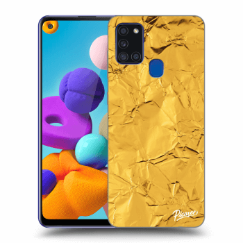 Etui na Samsung Galaxy A21s - Gold